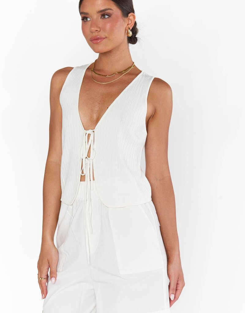 Show Me Your Mumu Time Out Tie Top