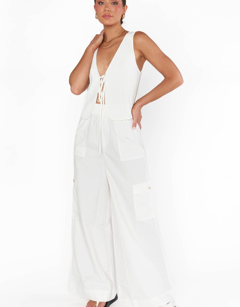Show Me Your Mumu Time Out Tie Top