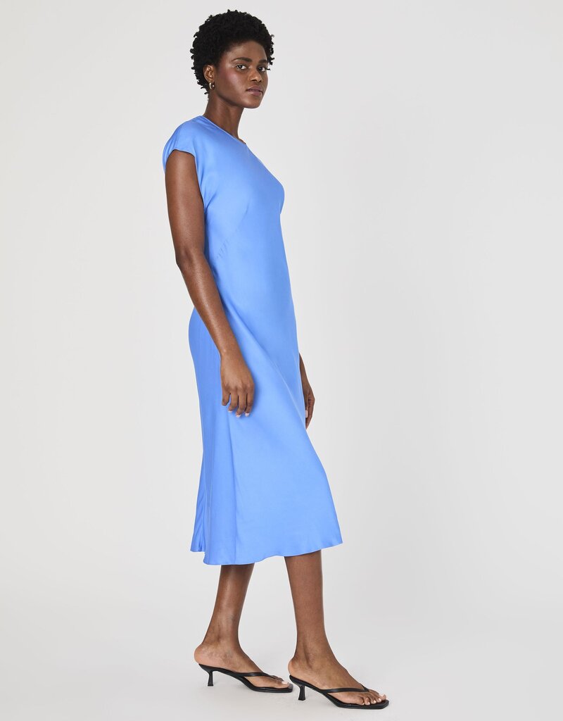 French Connection Ennis Satin Column Midi Dress