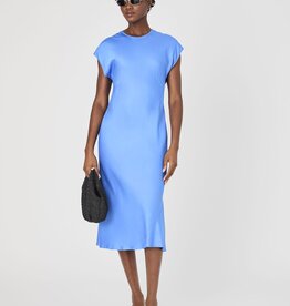 French Connection Ennis Satin Column Midi Dress
