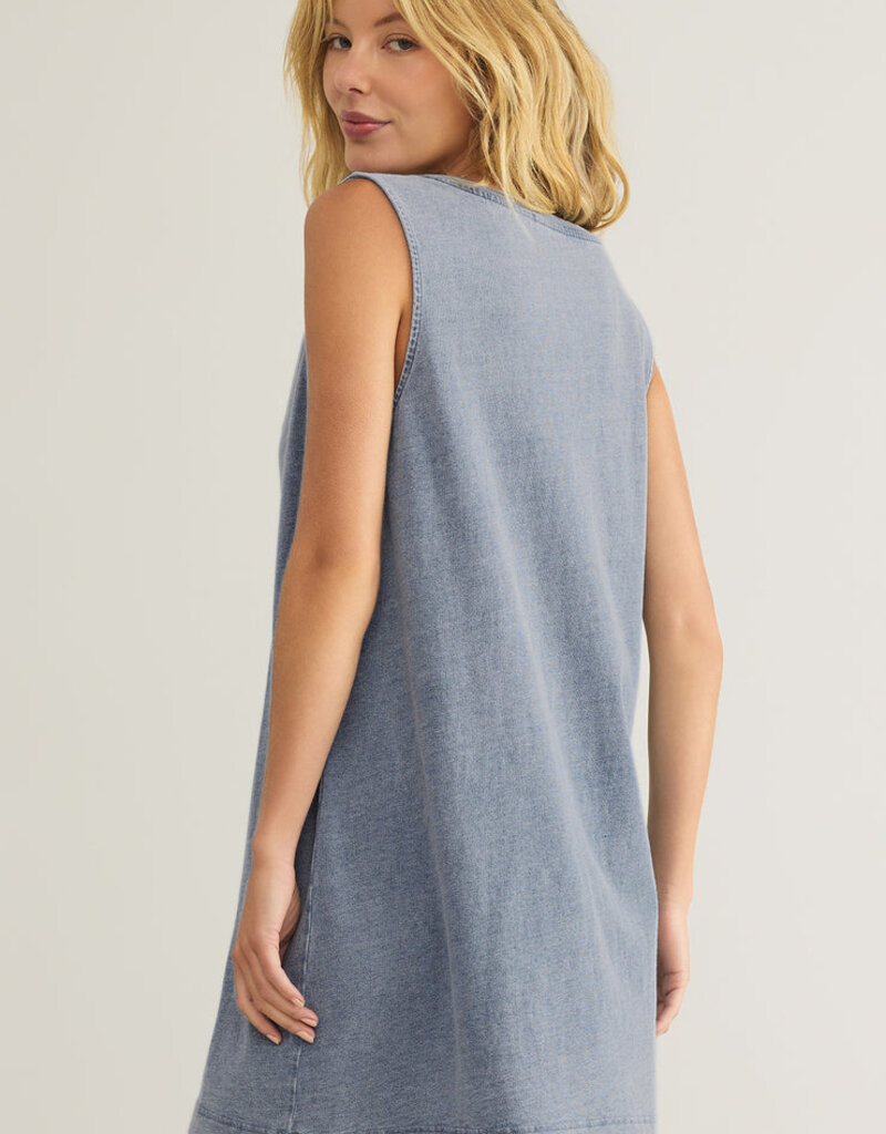 Z Supply Sloane Knit Denim Dress