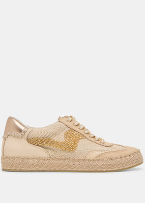 Dolce Vita Notice Espadrille Bead Sneakers - Gold Multi
