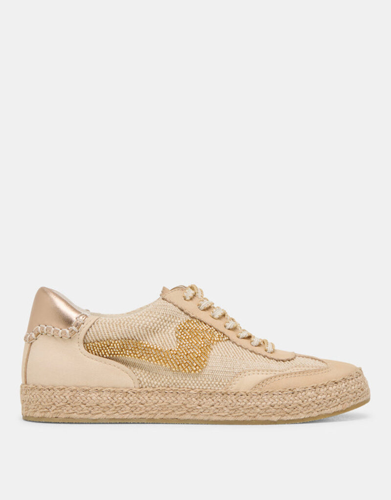 Dolce Vita Notice Espadrille Bead Sneakers - Gold Multi