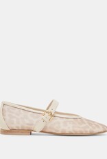 Dolce Vita Roslyn Ballet Flat - White Leopard Mesh