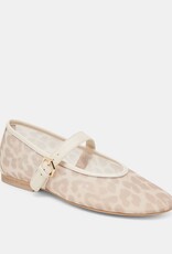 Dolce Vita Roslyn Ballet Flat - White Leopard Mesh