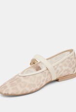 Dolce Vita Roslyn Ballet Flat - White Leopard Mesh