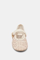 Dolce Vita Roslyn Ballet Flat - White Leopard Mesh