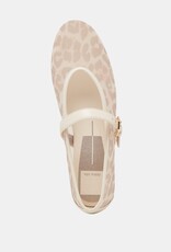 Dolce Vita Roslyn Ballet Flat - White Leopard Mesh
