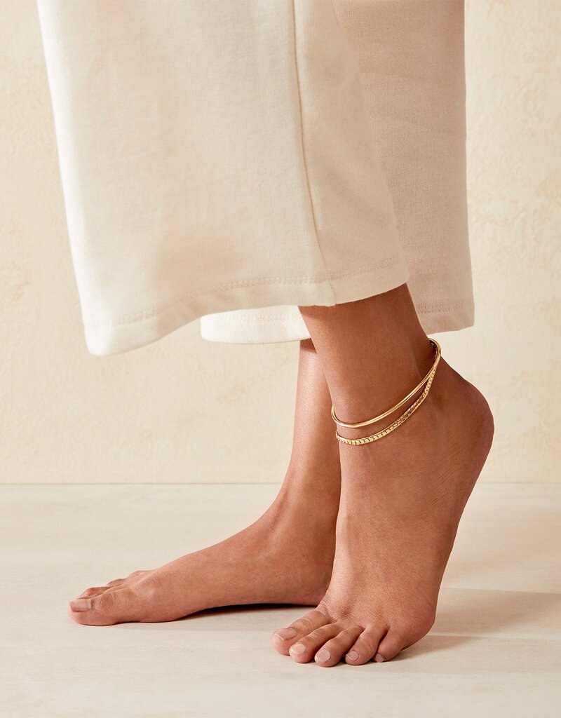 Jenny Bird Dane Anklet - Gold