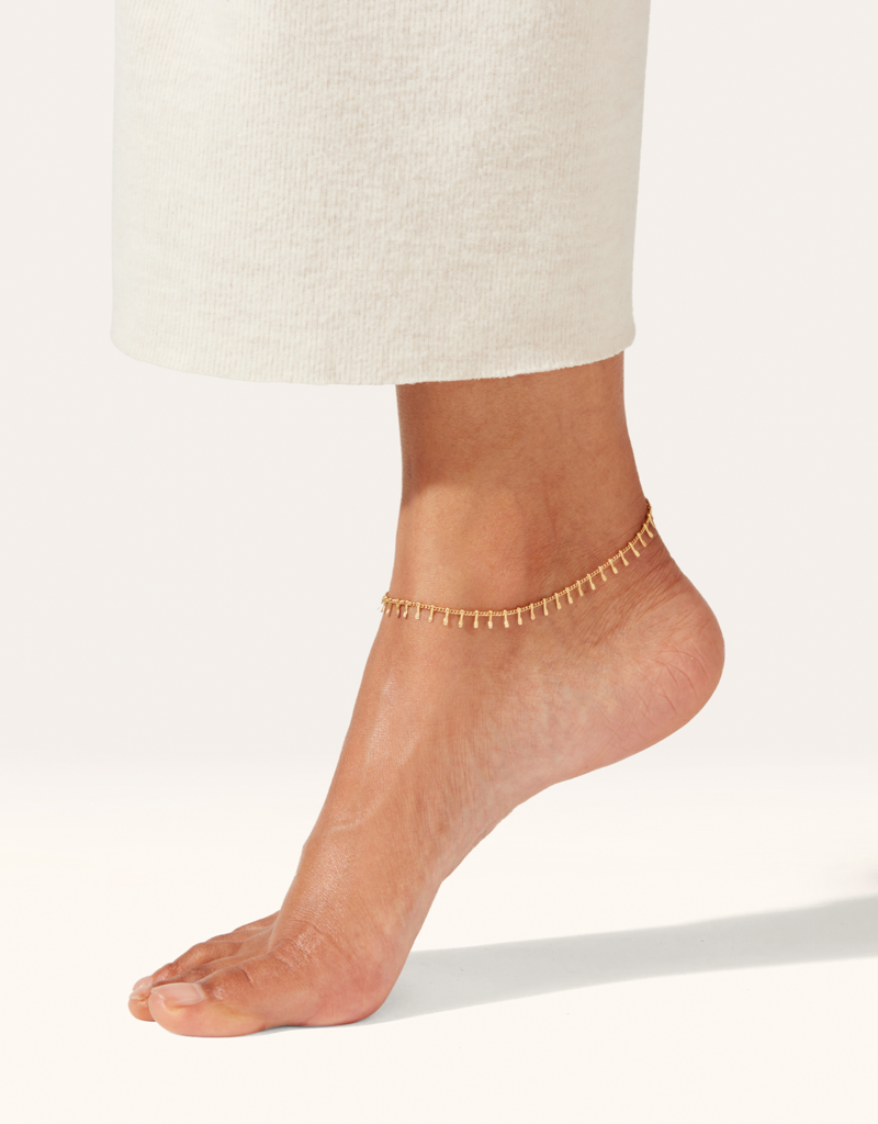 Jenny Bird Lumi Anklet - Gold