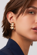Jenny Bird Non-Stop Earrings - Gold