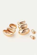 Jenny Bird Non-Stop Earrings - Gold