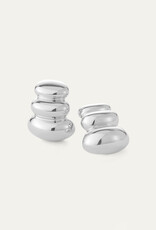 Jenny Bird Non-Stop Earrings - Silver