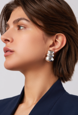 Jenny Bird Non-Stop Earrings - Silver
