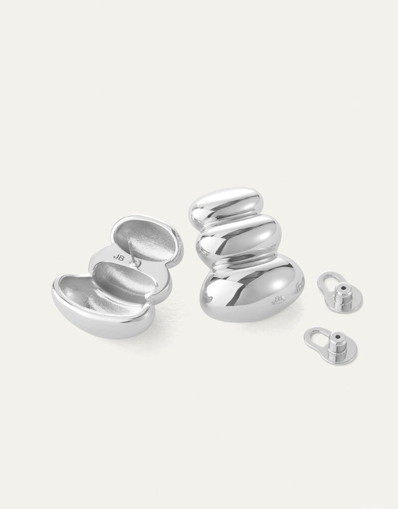 Jenny Bird Non-Stop Earrings - Silver