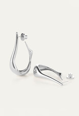Jenny Bird Colette Hoops - Silver