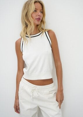 LNA Nyomi Contrast Sweater Tank