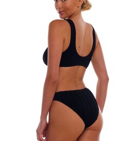 Love & Bikinis Barcelona Classic Bikini Bottom - Black