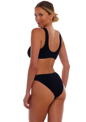 Love & Bikinis Barcelona Classic Bikini Bottom - Black