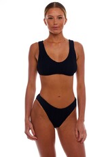 Love & Bikinis Barcelona Classic Bikini Bottom - Black