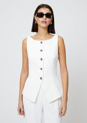 French Connection Harry Suiting Waistcoat Top