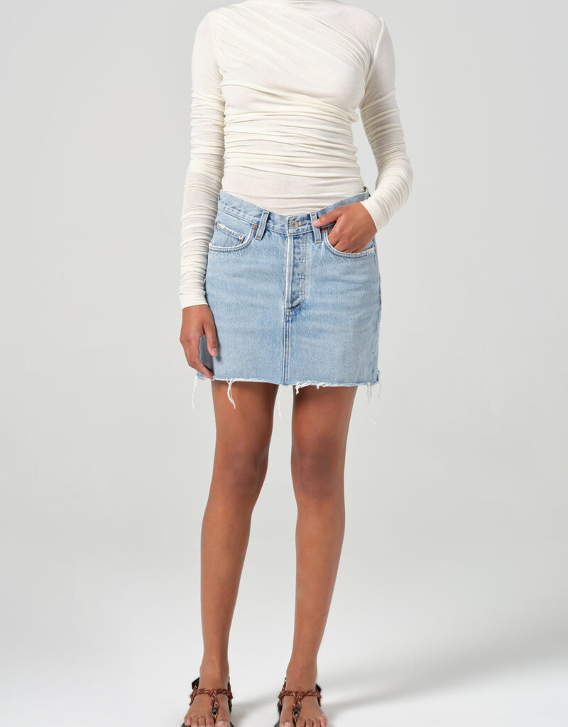 AGOLDE V-Waist Mini - Force