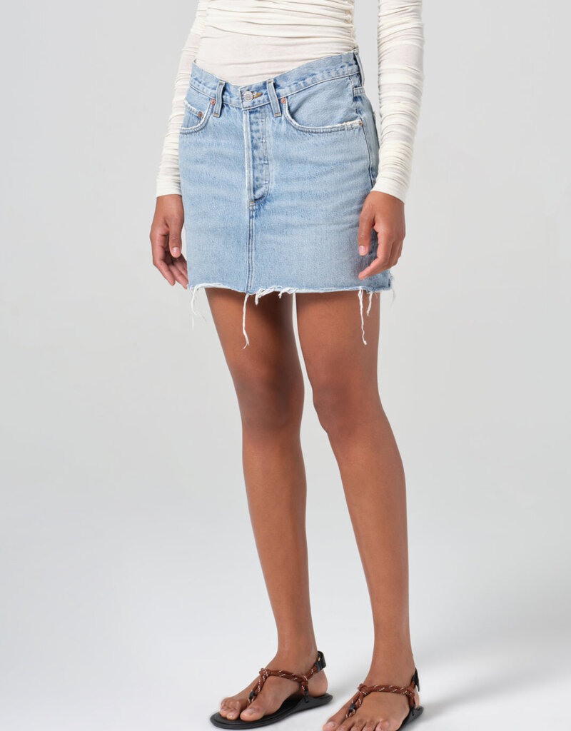 AGOLDE V-Waist Mini - Force