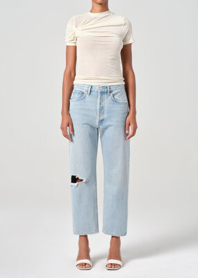 AGOLDE 90's Crop Mid Rise Straight - Segment