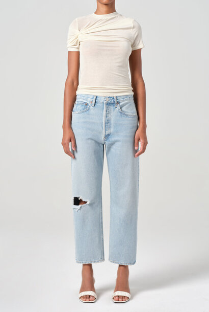 90's Crop Mid Rise Straight - Segment