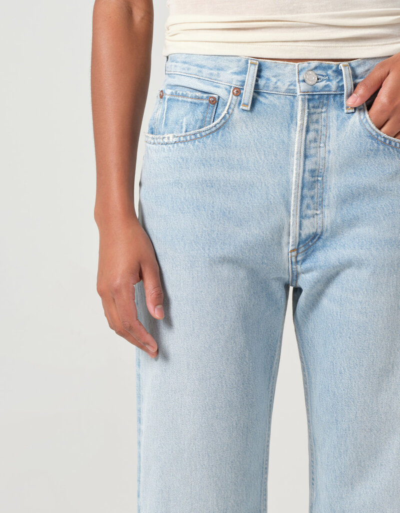 AGOLDE 90's Crop Mid Rise Straight - Segment
