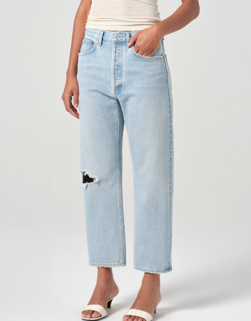 AGOLDE 90's Crop Mid Rise Straight - Segment