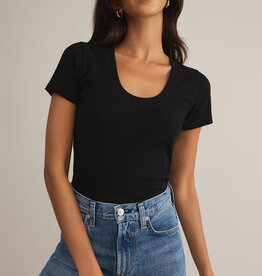 Z Supply Sirena Short Sleeve Rib Tee