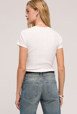 Z Supply Sirena Short Sleeve Rib Tee