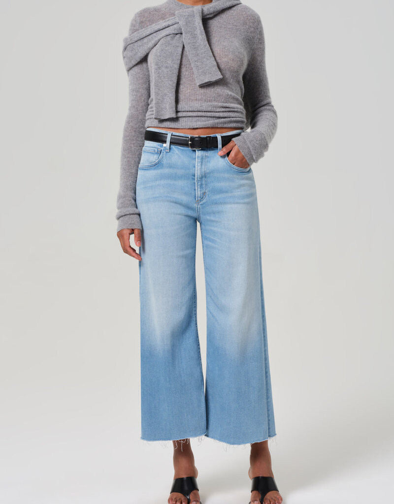 Citizens of Humanity Lyra Wide Leg Crop - Belmont