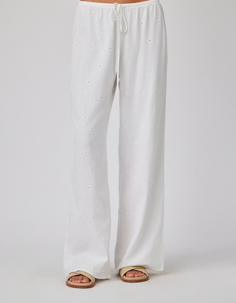 Bella Dahl Embroidery Wide Leg Pant