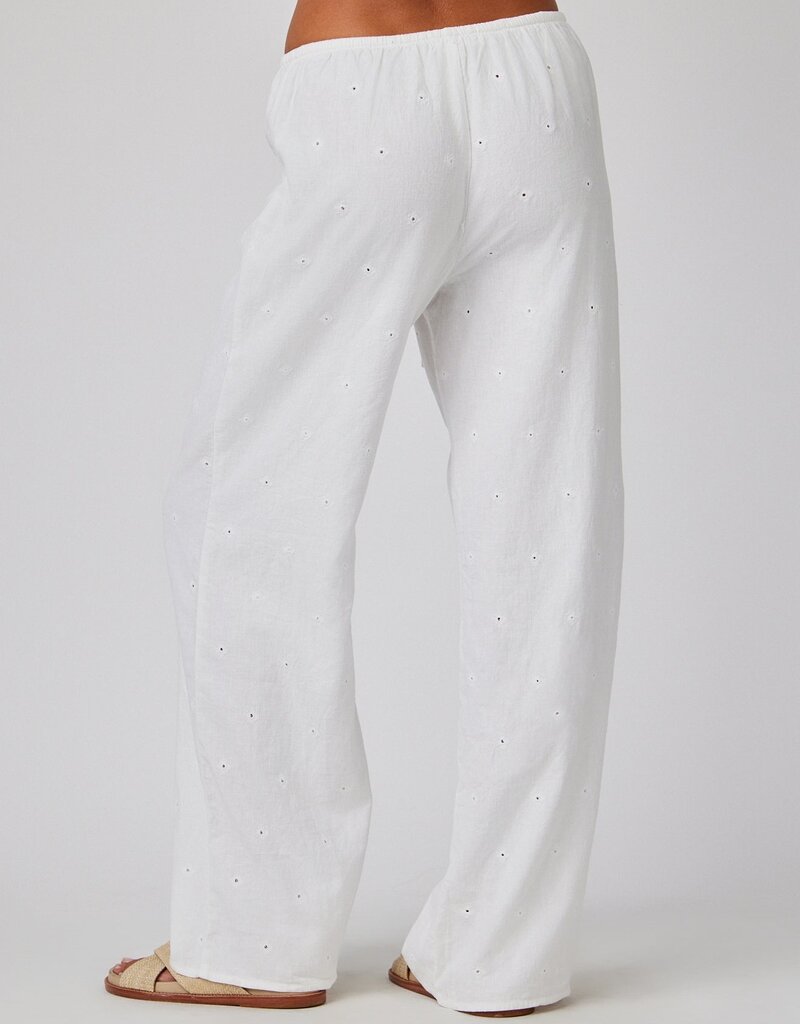 Bella Dahl Embroidery Wide Leg Pant
