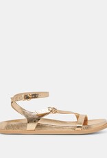Dolce Vita Darlis Sandal - Gold Distressed Leather