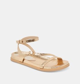 Dolce Vita Darlis Sandal - Gold Distressed Leather