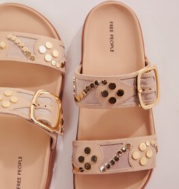 Free People Revelry Studded Sandal - Plaster