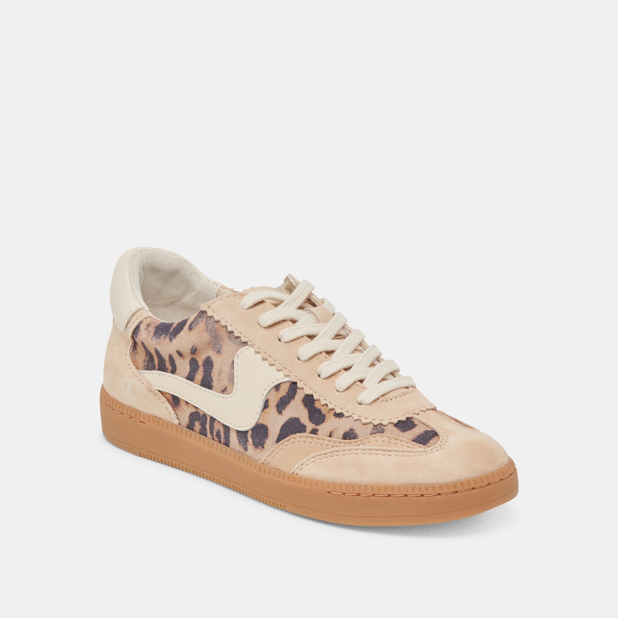 (取寄) ドルチェヴィータ レディース ノーティス Dolce Vita women Notice Light Leopard LABEL | Dolce Vita Notice Sneakers - Light Leopard Suede - LABEL