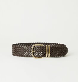 B-Low the Belt Alexander Leather Belt - Chocolate Gold