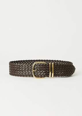 B-Low the Belt Alexander Leather Belt - Chocolate Gold