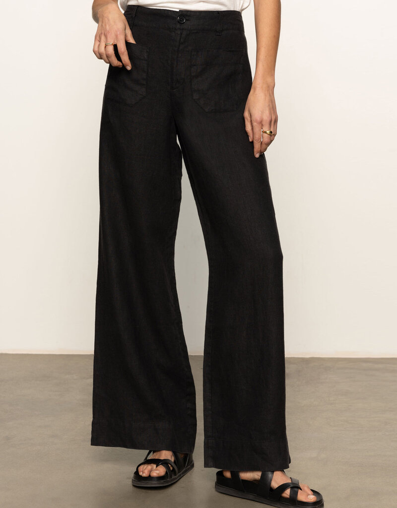 Sanctuary Linen Marine Wide Leg