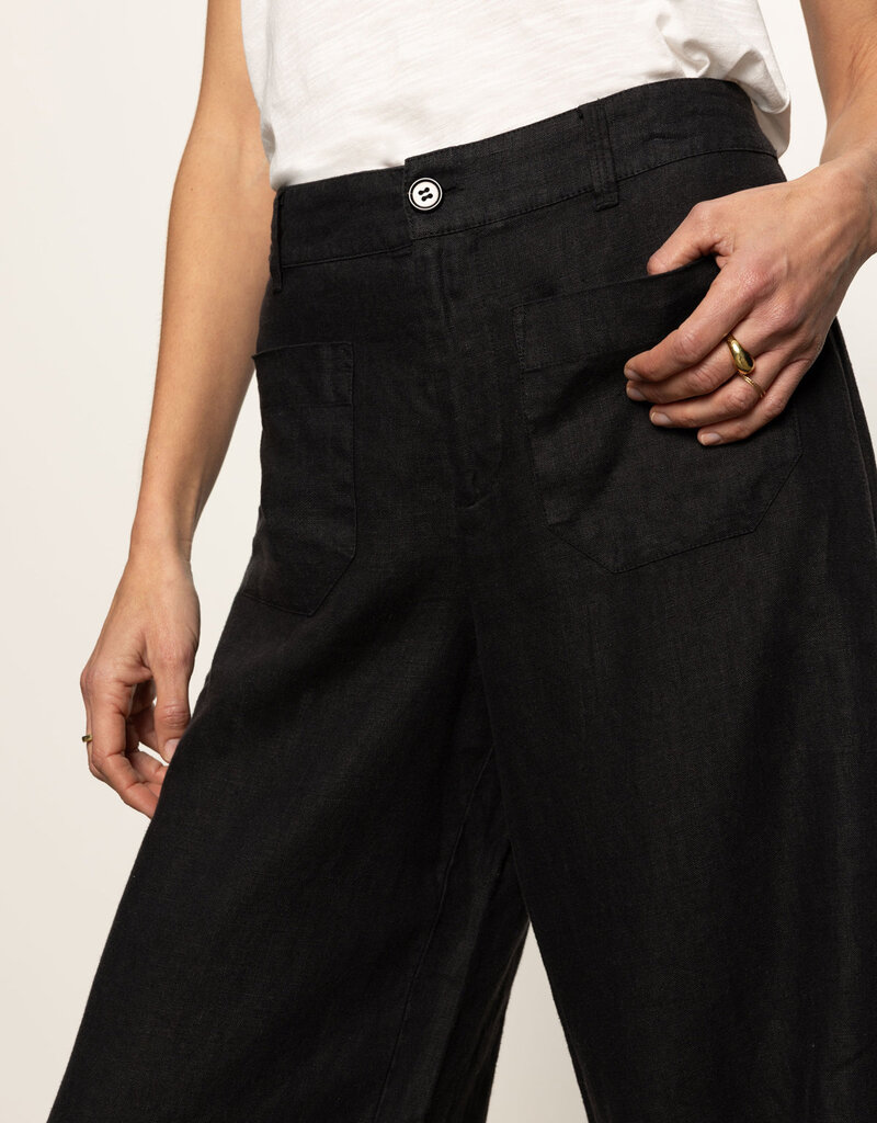 Sanctuary Linen Marine Wide Leg