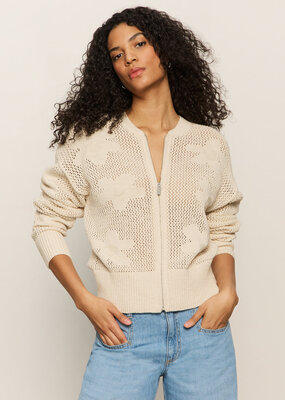 Sanctuary Flower Pop Open Stitch Jacket