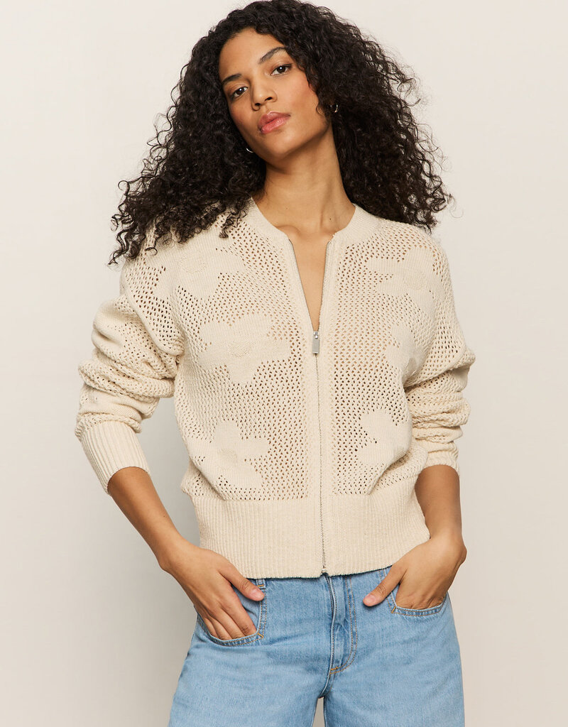 Sanctuary Flower Pop Open Stitch Jacket