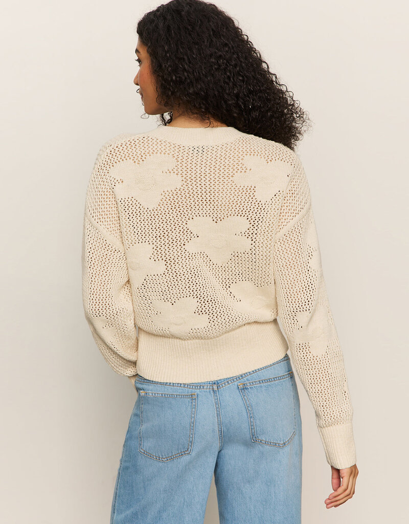 Sanctuary Flower Pop Open Stitch Jacket