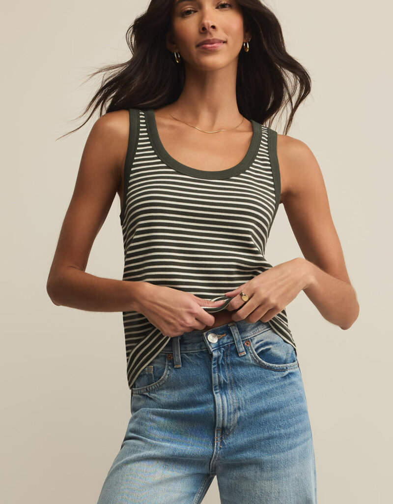 Z Supply Elin Stripe Rib Tank
