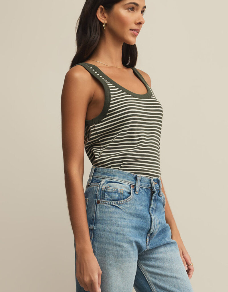 Z Supply Elin Stripe Rib Tank
