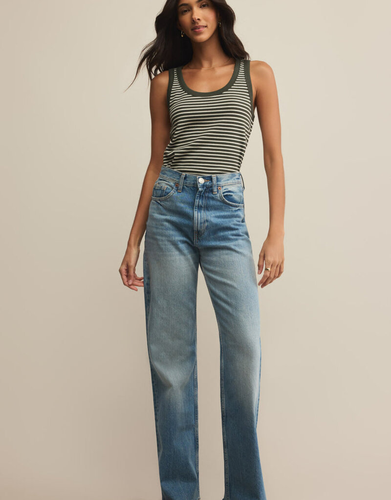 Z Supply Elin Stripe Rib Tank